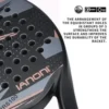 ianoni-pr8100-padel-racket-carbon-fiber-gray-orange-front.webp IANONI – Classic PR8100 Carbon Fiber